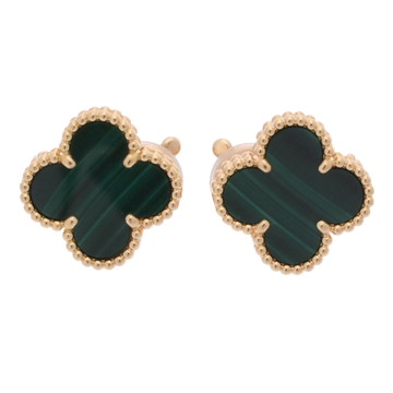 ヴァン クリーフ&アーペル ヴィンテージアルハンブラ イヤリング ゴールド VCARO3QL00 K18イエローゴールド YG レディース ジュエリー 【中古】【jewelry】