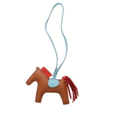 エルメス ロデオ PM ゴールド/ルージュインディアン/セレスト アニョーミロ ユニセックス 【中古】【other】