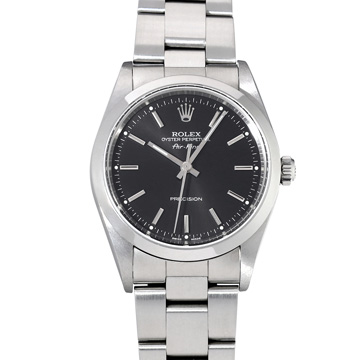ロレックス エアキング 14000 ブラック メンズ 時計 【中古】【wristwatch】