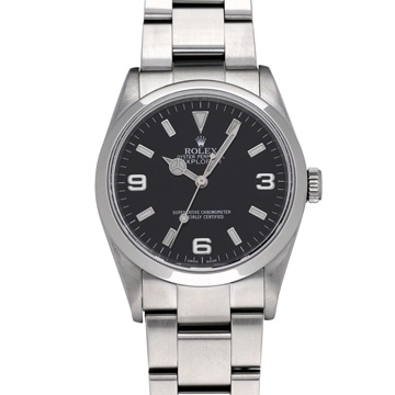 ロレックス エクスプローラー 114270 ブラック メンズ 時計 【中古】【wristwatch】