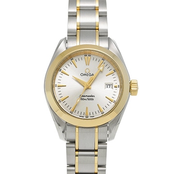 オメガ シーマスター アクアテラ 2377.30 シルバー レディース 時計 【中古】【wristwatch】