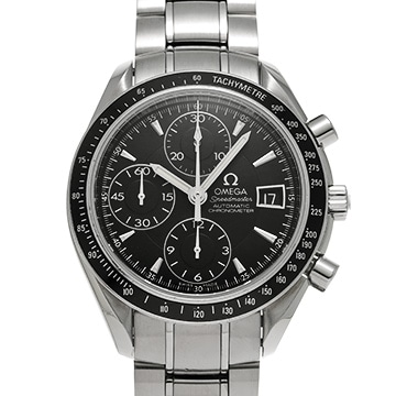 オメガ スピードマスター デイト 3210.50 ブラック メンズ 時計 【中古】【wristwatch】
