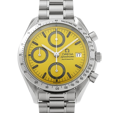 オメガ スピードマスター デイト ミハエル・シューマッハ 1st 3511.12 イエロー メンズ 時計 【中古】【wristwatch】