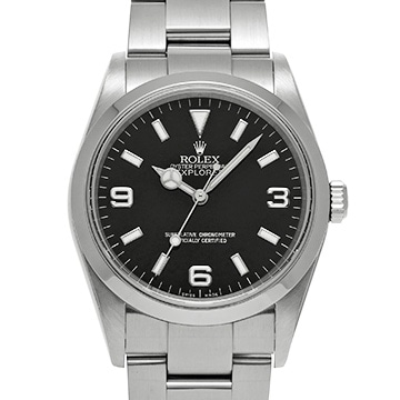 ロレックス エクスプローラー 114270 ブラック メンズ 時計 【中古】【wristwatch】