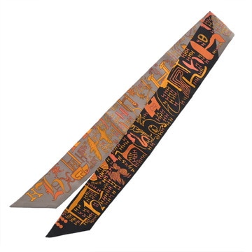 エルメス ツイリー 100 1H マルチカラー シルク100％ レディース 【中古】【other】