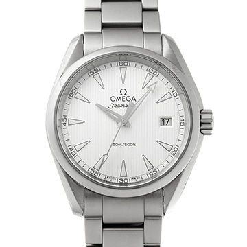 オメガ シーマスター アクアテラ クォーツ 231.10.39.60.02.001 シルバー メンズ 時計 【中古】【wristwatch】