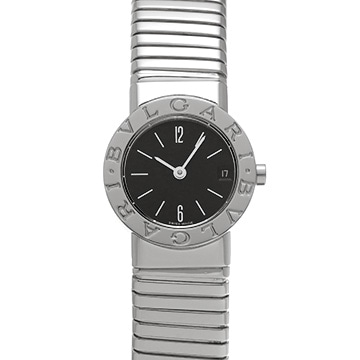 ブルガリ ブルガリブルガリ トゥボガス BB232TS ブラック レディース 時計 【中古】【wristwatch】