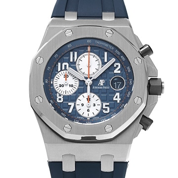 オーデマ ピゲ ロイヤルオーク オフショア クロノグラフ 26470ST.OO.A027CA.01 ブルー メンズ 時計 【中古】【wristwatch】