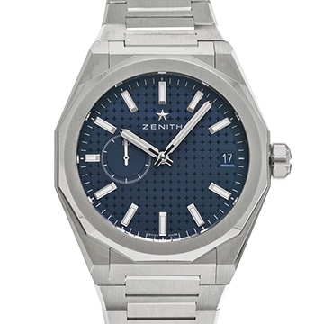 ゼニス デファイ スカイライン 03.9300.3620/51.I001 ブルー メンズ 時計 【中古】【wristwatch】