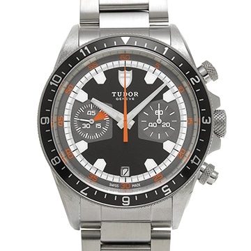 チューダー / チュードル ヘリテージ クロノ 70330N グレー/ブラック メンズ 時計 【中古】【wristwatch】
