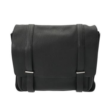 エルメス スティーブ カポラル ブラック トリヨンクレマンス ユニセックス バッグ 【中古】【bag】