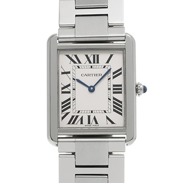カルティエ タンク ソロ LM W5200014 シルバー ユニセックス 時計 【中古】【wristwatch】