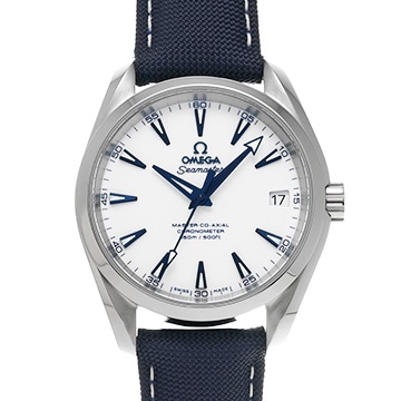オメガ シーマスター アクアテラ マスターコーアクシャル グッドプラネット 231.92.39.21.04.001 ホワイト メンズ 時計 【中古】【wristwatch】