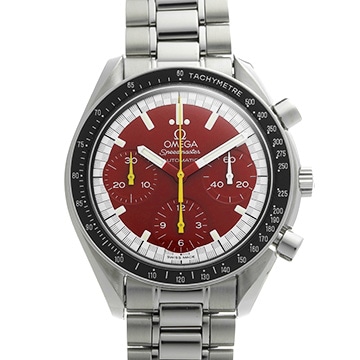 オメガ スピードマスター レーシング ミハエル・シューマッハ 3510.61 レッド メンズ 時計 【中古】【wristwatch】