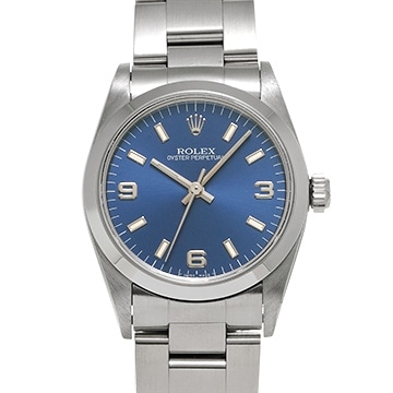 ロレックス オイスターパーペチュアル 67480 ブルー ユニセックス 時計 【中古】【wristwatch】