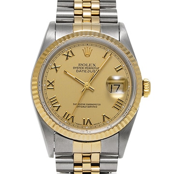 ロレックス デイトジャスト 16233 シャンパン メンズ 時計 【中古】【wristwatch】