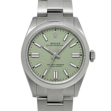 ロレックス オイスターパーペチュアル 41 134300 ピスタチオ メンズ 時計 【新品】【wristwatch】