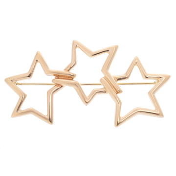 ティファニー トリプルスター ブローチ  ゴールド 18Kイエローゴールド レディース ジュエリー 【中古】【jewelry】