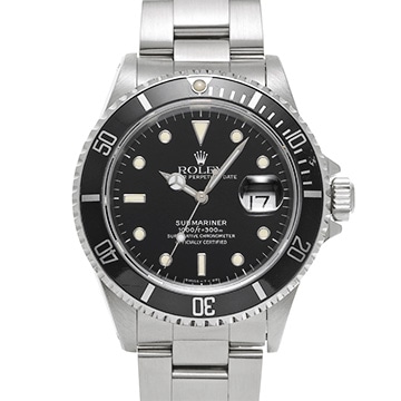 ロレックス サブマリーナ デイト 16610 ブラック メンズ 時計 【中古】【wristwatch】