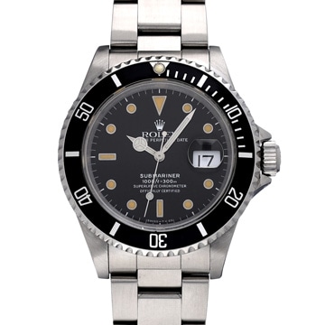 ロレックス サブマリーナ デイト 16610 ブラック メンズ 時計 【中古】【wristwatch】