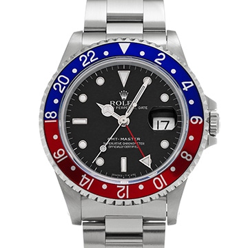 ロレックス GMTマスター 16700 ブラック メンズ 時計 【中古】【wristwatch】