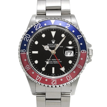 ロレックス GMTマスター 16700 ブラック メンズ 時計 【中古】【wristwatch】