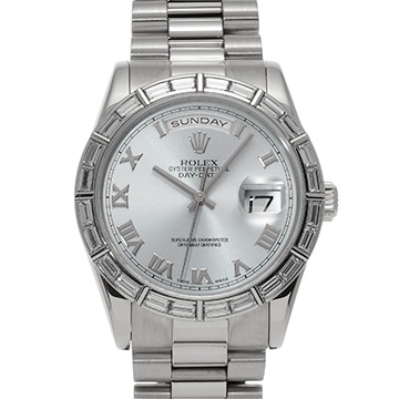 ロレックス デイデイト 118366 アイスブルー メンズ 時計 【中古】【wristwatch】