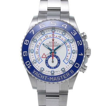 ロレックス ヨットマスターII 116680 ホワイト メンズ 時計 【中古】【wristwatch】