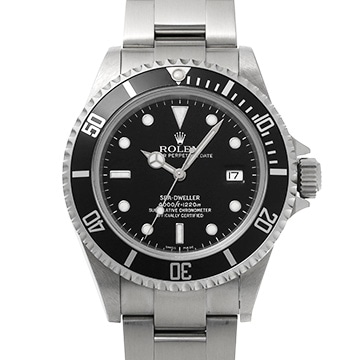 ロレックス シードゥエラー 16600 ブラック メンズ 時計 【中古】【wristwatch】