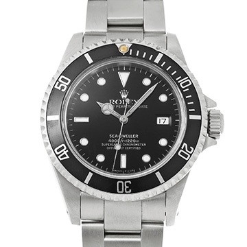 ロレックス シードゥエラー 16600 ブラック メンズ 時計 【中古】【wristwatch】