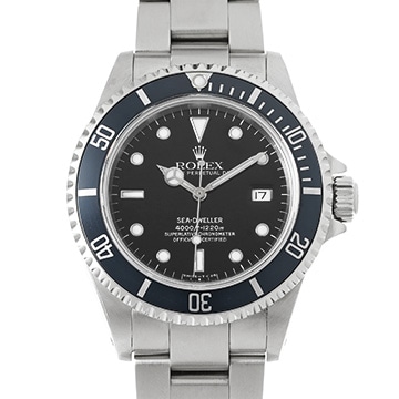 ロレックス シードゥエラー 16600 ブラック メンズ 時計 【中古】【wristwatch】