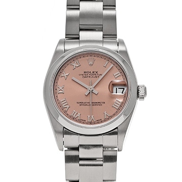 ロレックス デイトジャスト 68240 ピンク ユニセックス 時計 【中古】【wristwatch】