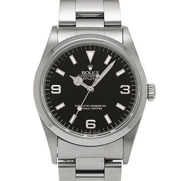 ロレックス エクスプローラー 14270 ブラック メンズ 時計 【中古】【wristwatch】