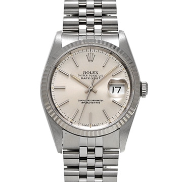 ロレックス デイトジャスト 16234 シルバー メンズ 時計 【中古】【wristwatch】