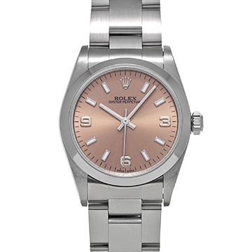 ロレックス オイスターパーペチュアル 77080 ピンク ユニセックス 時計 【中古】【wristwatch】