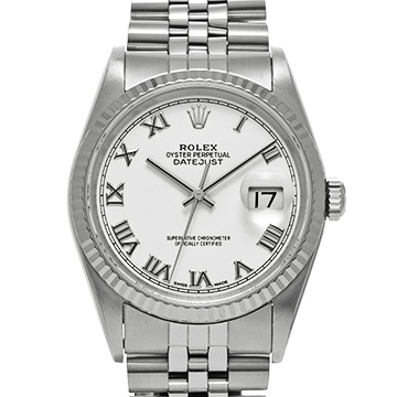 ロレックス デイトジャスト 16234 ホワイト メンズ 時計 【中古】【wristwatch】