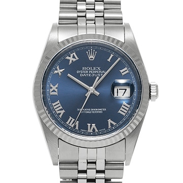 ロレックス デイトジャスト 16234 ブルー メンズ 時計 【中古】【wristwatch】