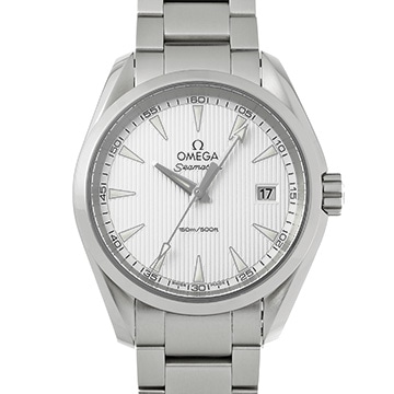 オメガ シーマスター アクアテラ クォーツ 231.10.39.60.02.001 シルバー メンズ 時計 【中古】【wristwatch】