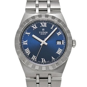 チューダー / チュードル ロイヤル 28500 ブルー メンズ 時計 【中古】【wristwatch】