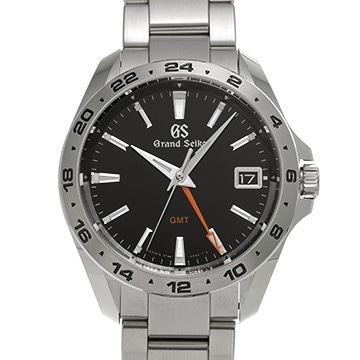 グランドセイコー スポーツコレクション クォーツ GMT SBGN003 ブラック メンズ 時計 【中古】【wristwatch】