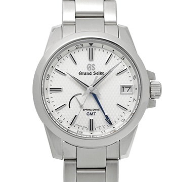 グランドセイコー ヘリテージコレクション スプリングドライブ GMT SBGE209 ホワイト メンズ 時計 【中古】【wristwatch】