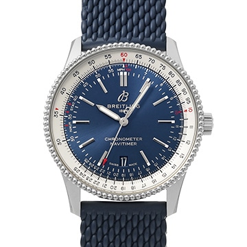 ブライトリング ナビタイマー オートマチック 41 A17326211C1P2 ブルー メンズ 時計 【中古】【wristwatch】