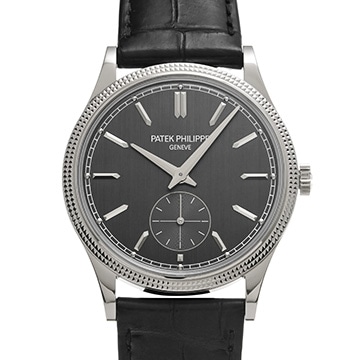 パテック フィリップ カラトラバ 6119G-001 グレー メンズ 時計 【中古】【wristwatch】