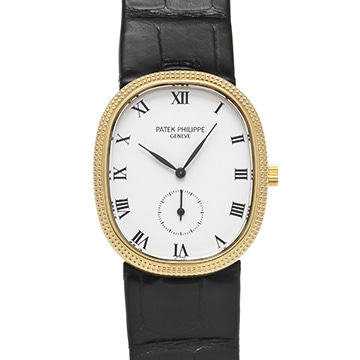 パテック フィリップ ゴールデン エリプス 3987J ホワイト メンズ 時計 【中古】【wristwatch】