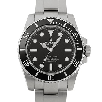ロレックス サブマリーナ 114060 ブラック メンズ 時計 【中古】【wristwatch】