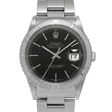 ロレックス デイトジャスト サンダーバード 16264 ブラック メンズ 時計 【中古】【wristwatch】