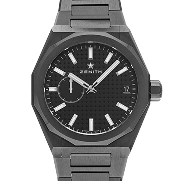 ゼニス デファイ スカイライン 49.9300.3620/21.I001 ブラック メンズ 時計 【中古】【wristwatch】