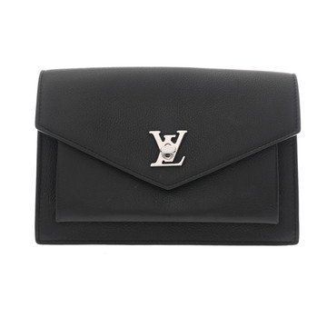 ルイ ヴィトン ポシェットロックミーチェーン ノワール M63471 カーフレザー レディース バッグ 【中古】【bag】