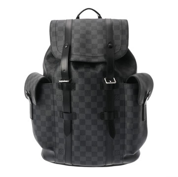 ルイ ヴィトン ダミエグラフィット クリストファー MM ブラック N41379 ダミエグラフィット メンズ バッグ 【中古】【bag】