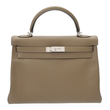 エルメス ケリー 32 内縫い 2WAY リケン エヴァーカラー レディース バッグ 【中古】【bag】